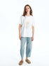 LC Waikiki Crew Neck Printed Short Sleeve Women's T-shirt